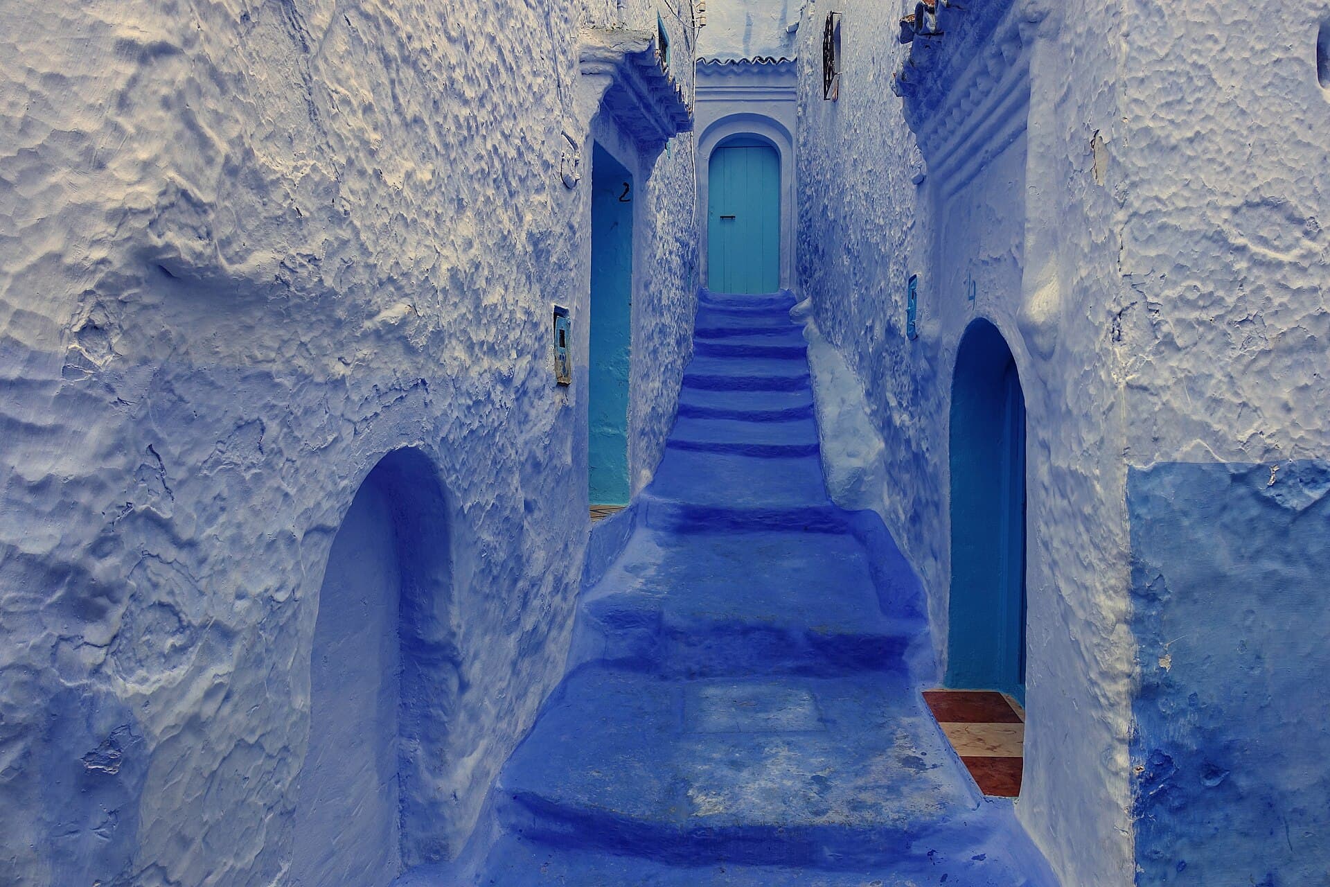 Ruelle bleue de la médina de Chefchaouen